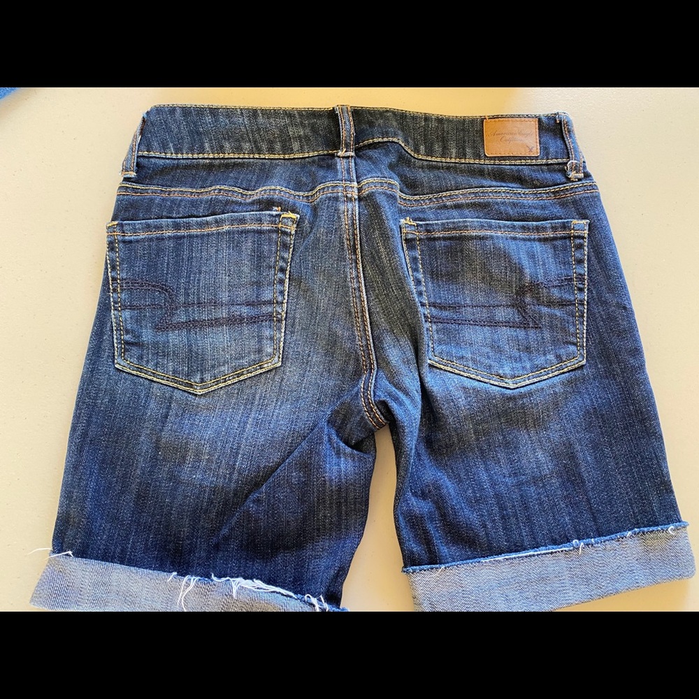 American Eagle denim shorts size 2